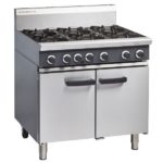 Cobra CR9D 900mm Six Burner Gas Range Static Oven