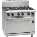 Waldorf RN8610G 900mm Gas Range Static Oven