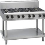 Waldorf RN8800G-LS 1200mm 8 Burner Gas Cooktop Leg Stand